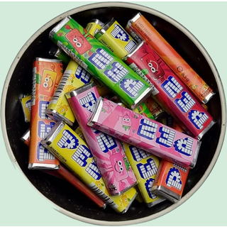 Pez-pastiller Bland-selv slik i kasser 1,8 kg