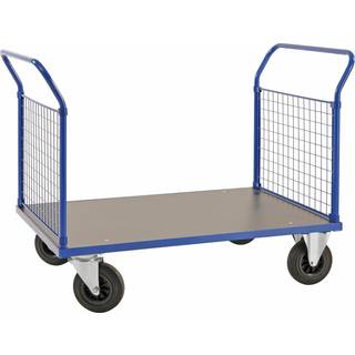 Kongamek Blå/MDF, sort Platformsvogn