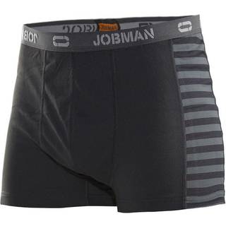 Jobman Dry-tech Bamboo 2476 Underbukser grå/sort Grå/sort