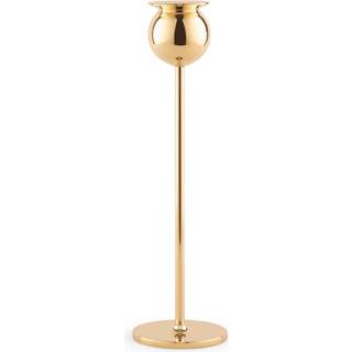 Skultuna Candlelight And Scents - 'Tulip' candlestick, medium in Brass Polished Brass