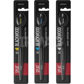 SPLAT® - Blackwood whitening tandbørste - medium