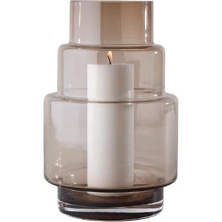 Hurricane no. 69 - Smoked grey, vase og lysestage