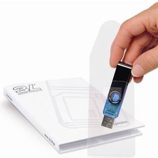 3L USB Lomme | Selvkl. | 52,5x90 mm | 10 stk.