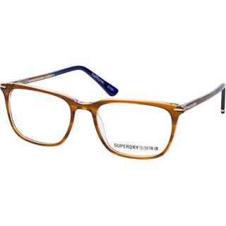 Superdry SDO HALFTONE 101 54 Briller Mænd Brun - Brown Striped - 54mm