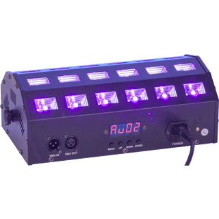 Ibiza LED Bar UV+Hvid (24x3W)