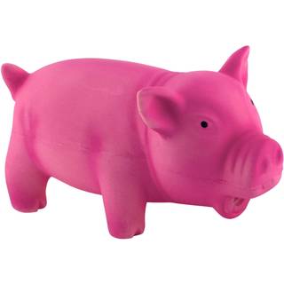 Dogman Hundelegetøj Latex Gris Pink 23cm