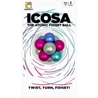 Brainwright - Icosa Ice - Atomic Fidget Ball. Twist Turn Fidget!