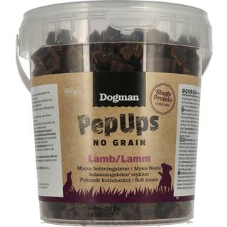 Dogman Pep Ups No Grain lamm 500g