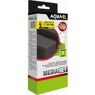 AQUAEL Filterpatron UNI 750-1000 3-pack