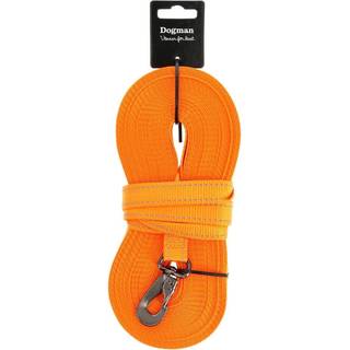 Dogman Vævet sporline Iris Orange 15m