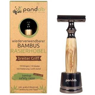 Pandoo - Barberskraber Med Kraftigt Bambus Skaft