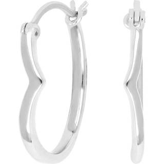 Nordahl Jewellery - NICE52 creoler snoede i rhod. sølv