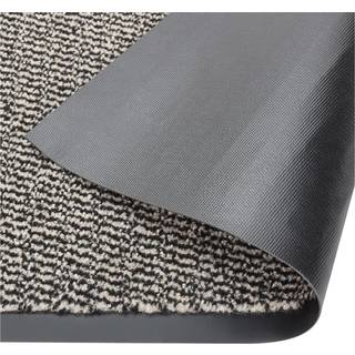 dørmåtte 120x180 cm tuftet lysebrun