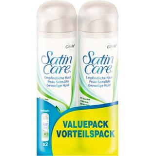 Gillette Satin Care Sensitive Gel - 200ml 2 pak