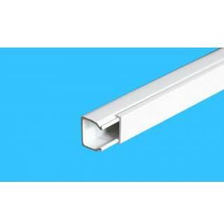 Minikanal med tape 15x10mm 2m hvid