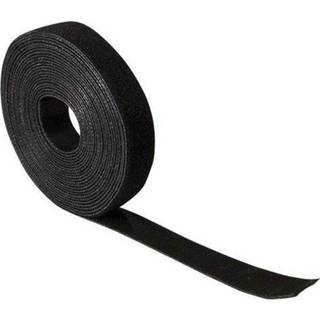 LogiLink - Cable Strap Velcro Tape 10m Black