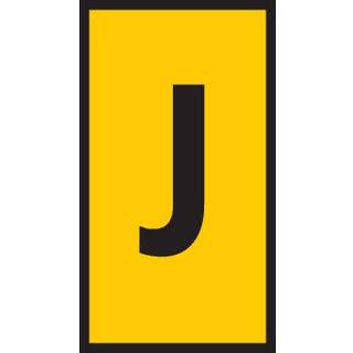Hellermann Ledningsmærke j gul w1