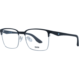 BMW BW5017 005 56 Briller Mænd Black - Black On Silver - 56mm