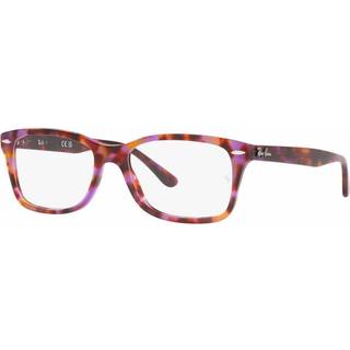Ray - Ban Unisex RX5428 8175 Optiske stel Acetat Rød Transparent Firkantet Normal