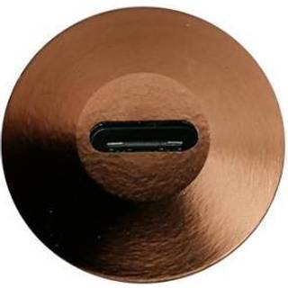 OCHNO Socket | with locking screw | Table, flush installed | Copper
