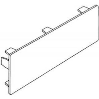 Rehau Endestykke for leh65x110 ral 9010