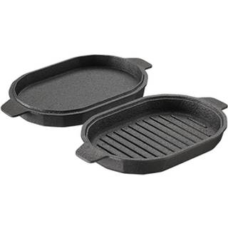 Skeppshult Järn Grillplatte 12,5x19 cm - Gusseisen - Schwarz