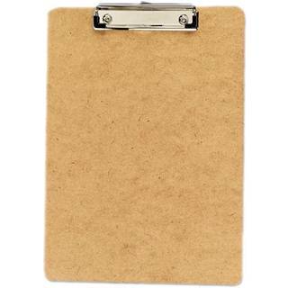 Universal 05562 Hardboard Clipboard 1/2-tommer kapacitet holder 8 1/2W x 12H Brown 6/Pack