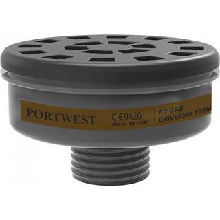 A2 Gasfilter Universalgevind (pk6) - Sort
