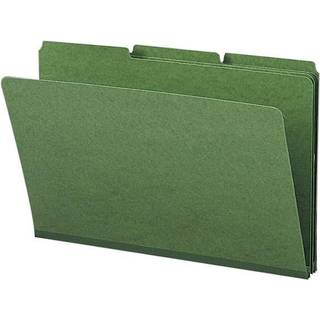 SMEAD Pressboard File Mappe 1/3-Cut Tab 1 """" Expansion Legal St?rrelse Gr?n 25 pr. Boks (22546)