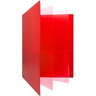 JAM PAPIR Heavy Duty Plastic Multi Pocket Folders - 6 Pocket Organizer - Rd - 2/Pak