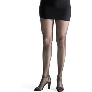 Decoy Glitter Strømpebukser, 30 denier, Silver - Str. M/L