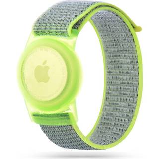 Apple AirTag Tech-Protect nylonrem til børn - pink