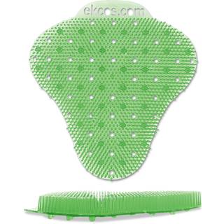 Diversey-EKS-2G-12 EKCOSCREEN 60 Day Premium Anti-Splash Urinal Screen 7 """" X 7 """" Green/Green Apple (12 Pack)
