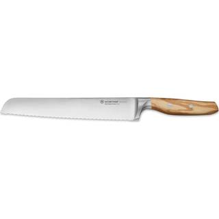 Wüsthof Amici Brødkniv 23 Cm - Brødknive Rustfrit Stål Olive Wood - 1011301123