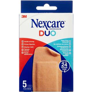 Nexcare DUO Plastre MAXI - 51 mm x 102 mm (5 stk)