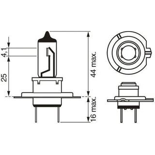 Autolampe 24V 70W H7 Trucklight (1987302471)