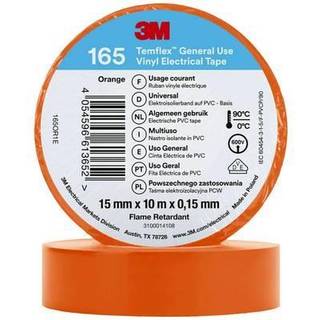 Tape Vinyl 165 15Mmx10M Orange 3M