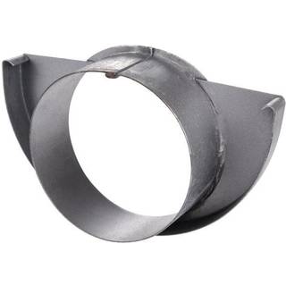 Plastmo AluZink endebund med hul, nr. 11/Ø75 mm