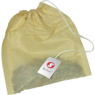 Tefilter Schur beige med snor 9cm