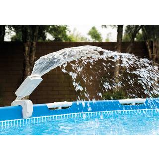 LED pool lys og sprayer 4 farver Intex lampe tilbehør 28089