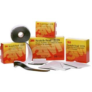 Mastiktape 2229 t/forsegling 25×3,18mm×25m sort
