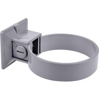Plastmo plastrørholder 2stk/pk Ø90 grå 7827150
