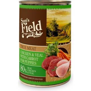 Sams Field True Chicken & Calf Meat w/ Carrot For Puppies 400g