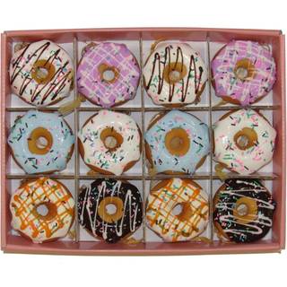 Kurt Adler Donut Ornament (Sæt på 12) 2,75-tommer