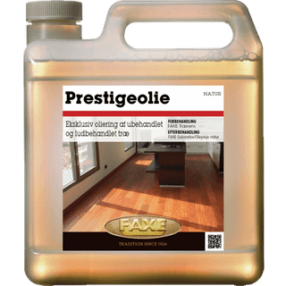 FAXE Prestige Olie, natur - 2,5 liter