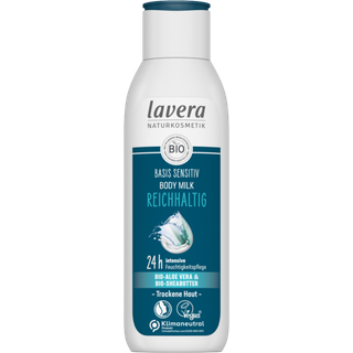 Lavera Basis Sensitiv Kropspleje Økologisk aloe vera & økologisk sheasmørEnriching Body Milk 250 ml (236,00 kr / 1 l) - 250 ml