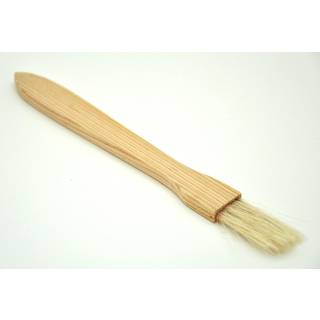 Kløverblad bagepensel træ 21 cm