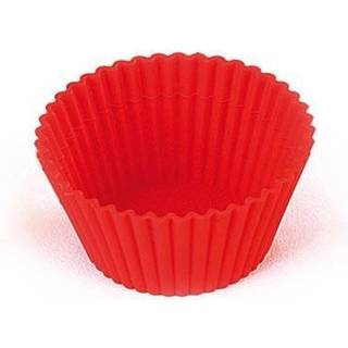 Silikomart muffin silikoneforme rød 6 stk.