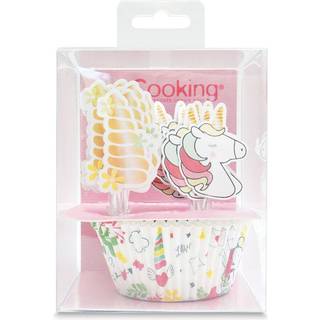 Cupcakesæt med enhjørninge 24 stk