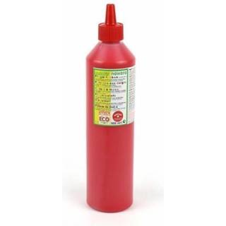 Fingermaling i flaske - 500 ml. Rød